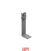 HPI Podpěra vedení hromosvodu pro šindel a plechovou krytinu, černá